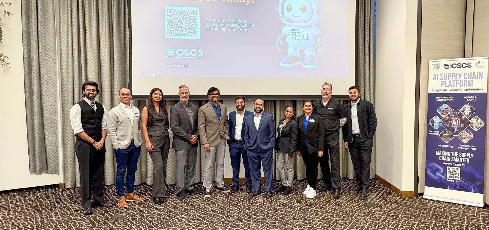 CSCS Hosts AI in Supply Chain: Lunch & Learn. Bringing Innovation and Insight to  Industry Leaders